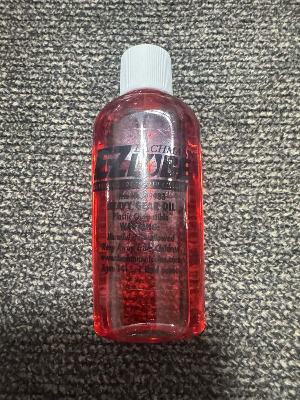 Bachmann E-Z Lube Heavy Gear Oil 1 Fl Oz Item No. 99983